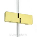 Kabina złota błyszcząca EVENTA GOLD SHINE 110x90 LEWA 8mm NEW TRENDY EXK-4709 - 5
