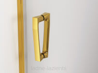 Sanswiss drzwi prysznicowe wahadłowe CADURA GOLD 80 CA2C złote CA2C0801207 - 5