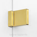 NEW TRENDY parawan nawannowy AVEXA GOLD BRUSHED 120 złote h150 prawe 6mm EXK-2015 - 6
