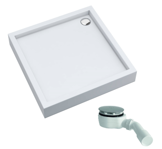 Schedpol brodzik Favory Plus 90x90 wys16 Schedline 3ST.F1K-9090