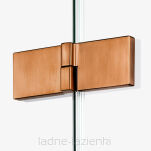 Miedziana Kabina prysznicowa 120x100 AVEXA COPPER BRUSHED  NEW TRENDY EXK-3687 - 9