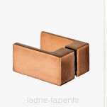 Miedziana Kabina prysznicowa 120x100 AVEXA COPPER BRUSHED  NEW TRENDY EXK-3687 - 11