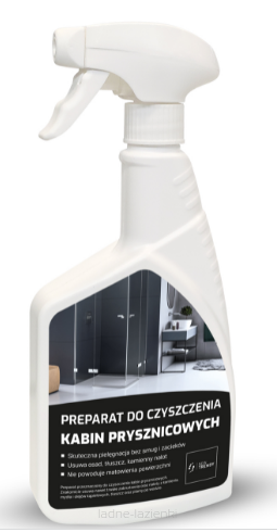 Preparat do czyszczenia kabin prysznicowych New Trendy SP-0004