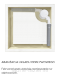 Brodzik NonLimits BLACK STONE 90x90 czarny Schedpol Schedline 3ST.N1K-9090/C/ST-M1/C/ST - 7
