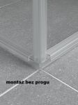 Kermi Drzwi prysznicowe Nica 150 Prawe  NIL2R15020VPK - 8