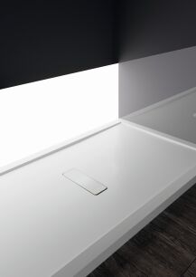 NOVELLINI Brodzik CUSTOM z możliwością docinania 160x80 z odpływem CU16080430