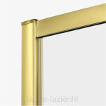 NEW TRENDY Złota Kabina prysznicowa PRIME LIGHT GOLD 90x110 h200 D-0418A/D-0423A - 8