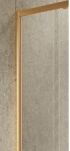 Złota szczotkowana Kabina prysznicowa 100x90 L rozsuwana PRIME GOLD BRUSHED New Trendy D-0784A/D-0330B - 4