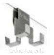 Grafitowa Kabina prysznicowa 80x110 AVEXA GUNMETAL BRUSHED NEW TRENDY EXK-3381 - 14