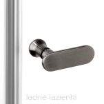 Grafitowa kabina prysznicowa 110x90 NEW SOLEO GUNMETAL BRUSHED New Trendy K-2163 - 3