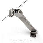 Grafitowa kabina prysznicowa 110x90 NEW SOLEO GUNMETAL BRUSHED New Trendy K-2163 - 7