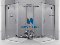 Novellini Kabina prysznicowa Modus G+F 170x75 MODULGF170L-S-1K+MODULF75-1K PROMOCJA - 2