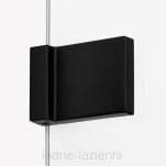 NEW TRENDY parawan nawannowy AVEXA BLACK 100 h150 prawe 6mm EXK-1983 - 5