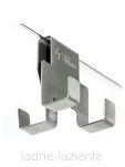 Drzwi prysznicowe AVEXA GUNMETAL BRUSHED 90 Lewe NEW TRENDY EXK-3246 - 20