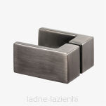 Drzwi prysznicowe AVEXA GUNMETAL BRUSHED 90 Lewe NEW TRENDY EXK-3246 - 16