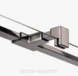 Drzwi prysznicowe AVEXA GUNMETAL BRUSHED 90 Lewe NEW TRENDY EXK-3246 - 11