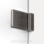 Drzwi prysznicowe AVEXA GUNMETAL BRUSHED 90 Lewe NEW TRENDY EXK-3246 - 8