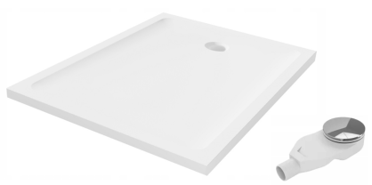 Brodzik 80x160 h4,5 z syfonem MILD NEW TRENDY B-0637 S-0038