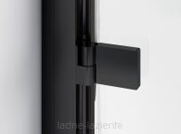 Sanswiss drzwi prysznicowe Annea BLACK czarne 80 lewe AN1CG08000607 - 6