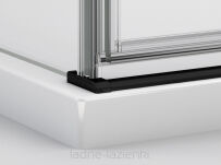 Sanswiss drzwi prysznicowe Annea BLACK czarne 80 lewe AN1CG08000607 - 8