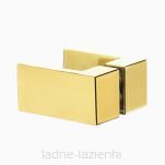 Kabina AVEXA GOLD SHINE 120x70 z wieszakiem złota połyskująca LEWA NEW TRENDY EXK-3186 - 10