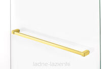 Kabina AVEXA GOLD SHINE 120x70 z wieszakiem złota połyskująca LEWA NEW TRENDY EXK-3186 - 9