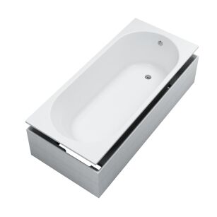 Wanna prostokątna SOLIA SET 170X75 z nośnikiem Schedline 3WST.SS1P-17075