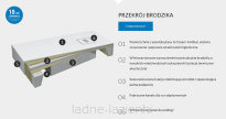 Brodzik NonLimits WHITE STONE 80x80 biały Schedpol Schedline 3ST.N1K-8080/B/ST-M1/B/ST - 6