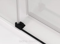Sanswiss drzwi prysznicowe CADURA Black 120 Prawe czarne CAS2D1200607 - 4