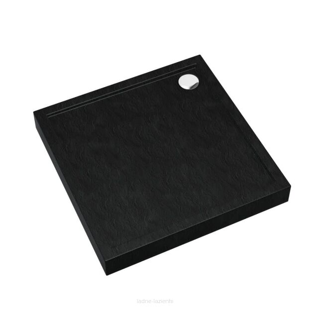 Brodzik CAMERON BLACK 90x90 h12  Schedpol Schedline 3ST.C1K-9090/C/ST