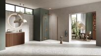 Miedziana kabina prysznicowa NESTA COPPER BRUSHED 80x110 lewa K-4594 NEW TRENDY - 13