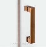 Miedziana kabina prysznicowa NESTA COPPER BRUSHED 80x110 lewa K-4594 NEW TRENDY - 4