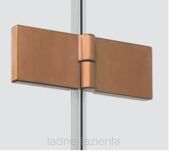 Miedziana kabina prysznicowa NESTA COPPER BRUSHED 80x110 lewa K-4594 NEW TRENDY - 9