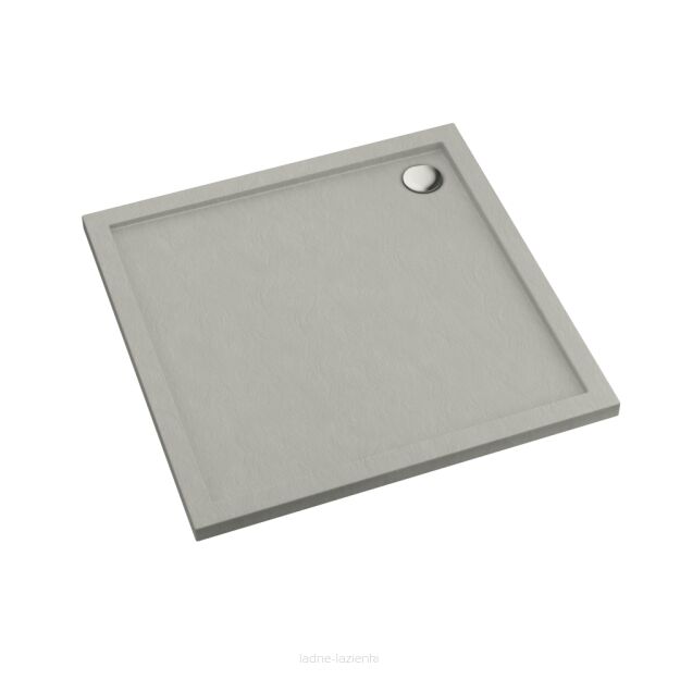 Schedpol brodzik SHARPER CEMENT STONE 90x90 h4,5 Schedline 3S.S1K-9090/CT/ST