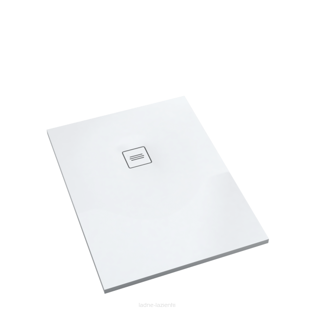 Brodzik PROTOS SMOOTH WHITE  80x140 140x80 Schedpol Schedline 3SP.P1P-80140-M1