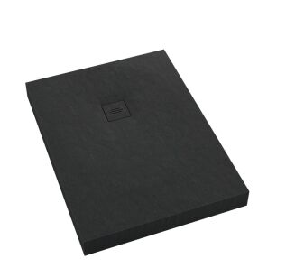 Brodzik NonLimits BLACK STONE 80x160 czarny Schedpol Schedline 3ST.N1P-80160/C/ST-M1/C/ST