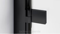 Sanswiss kabina prysznicowa Annea Black czarna 90x70 lewa  AN1CG09000607+ANT107000607 - 8