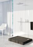 Brodzik CAMERON BLACK STONE 90x100 x12, 100x90 Schedpol Schedline 3ST.C1P-90100/C/ST - 12