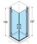 Novellini Kabina prysznicowa Modus A 110x85 MODUSA110L-S-1K + MODUSA85L-D-1K PROMOCJA - 6