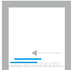 New trendy Drzwi prysznicowe PRIME 110 L (108-111,5) D-0300A - 6