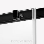 New trendy drzwi prysznicowe PRIME BLACK 120 P CZARNE D-0321A - 4