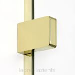 Zloty parawan nawannowy EVENTA GOLD SHINE 70x150 8mm New Trendy EXK-4894-WP - 5