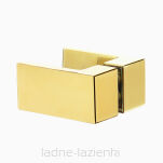 Złota Kabina prysznicowa AVEXA GOLD SHINE 90x90 prawa połysk NEW TRENDY EXK-1661GM - 7